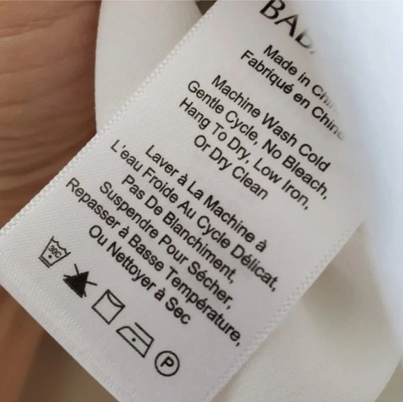 Babaton Aritzia Morris Chami White Sz XSmall Style #2512-16 - Picture 7 of 12